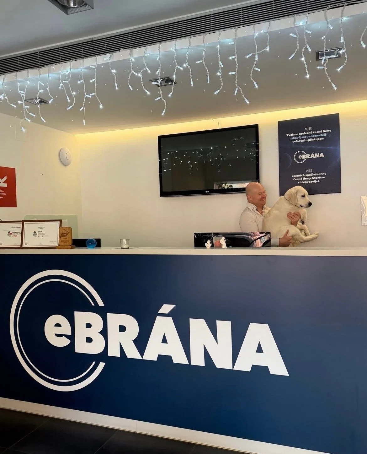 eBRÁNA - recepce - nový brand