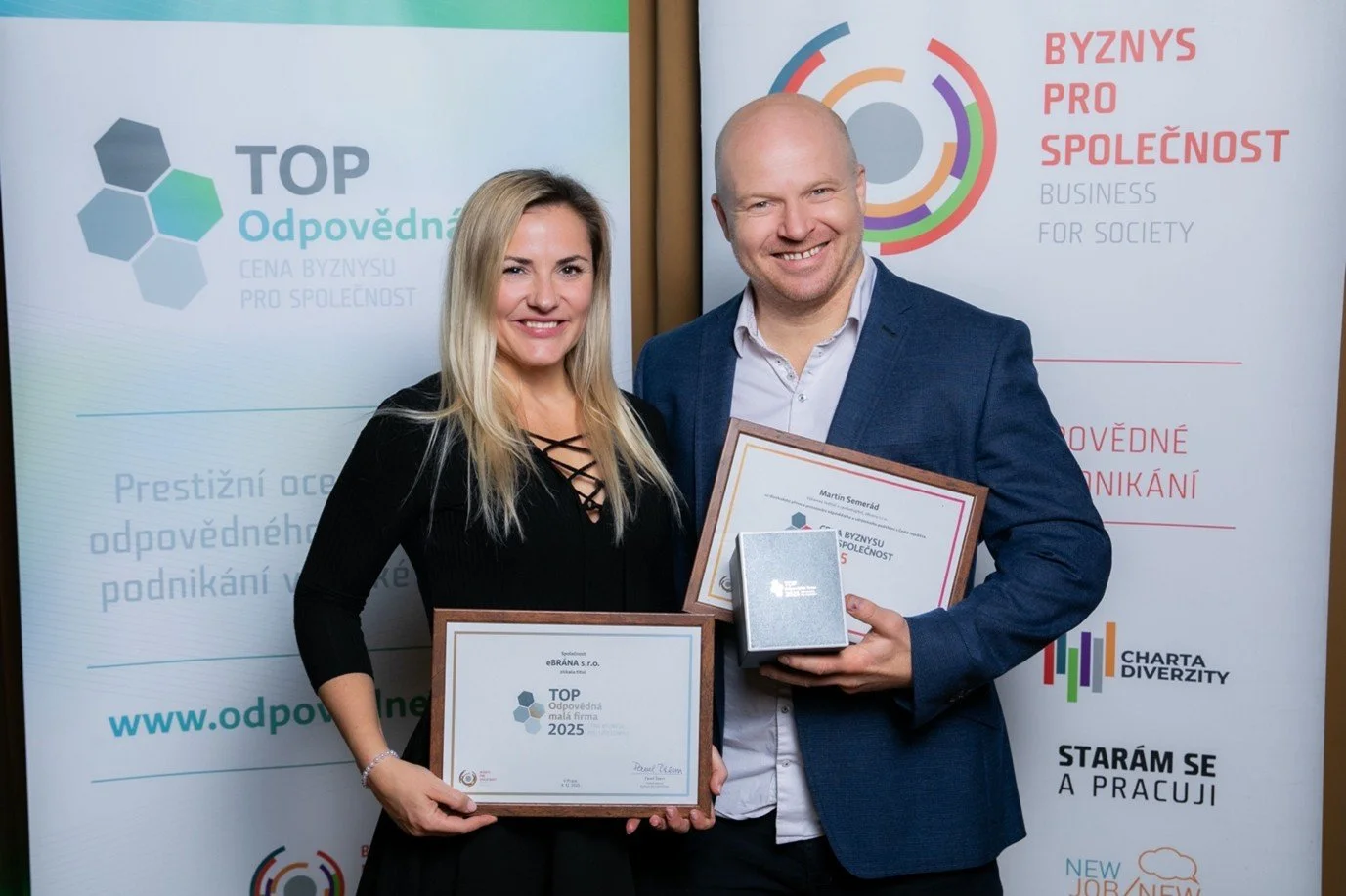 2. místo v kategorii TOP Odpovědná malá firma