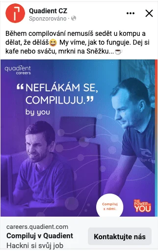 Compiluj v Quadient