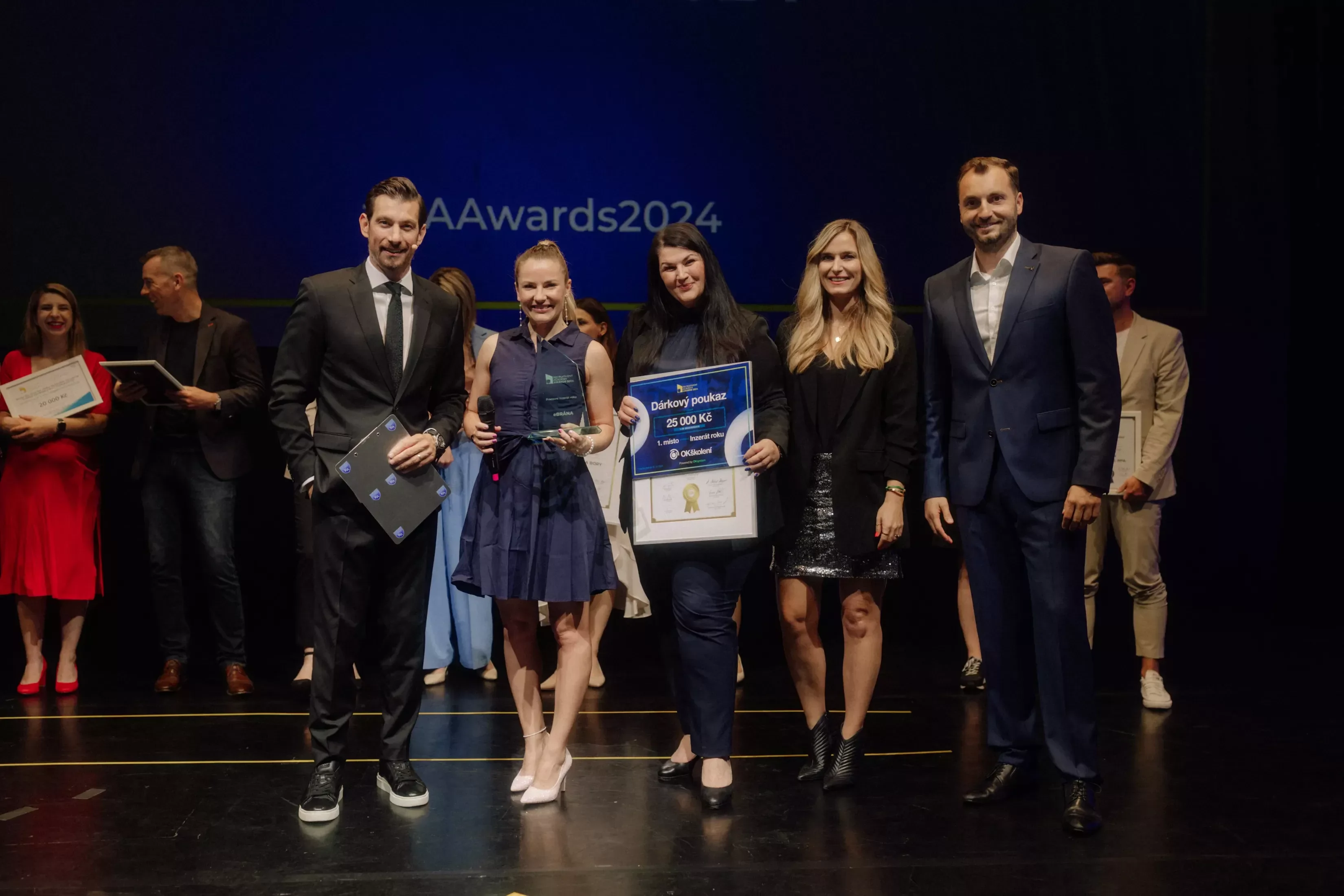 Získali jsme 1. místo v kategorii Pracovní inzerát roku na Recruitment Academy Awards 2024