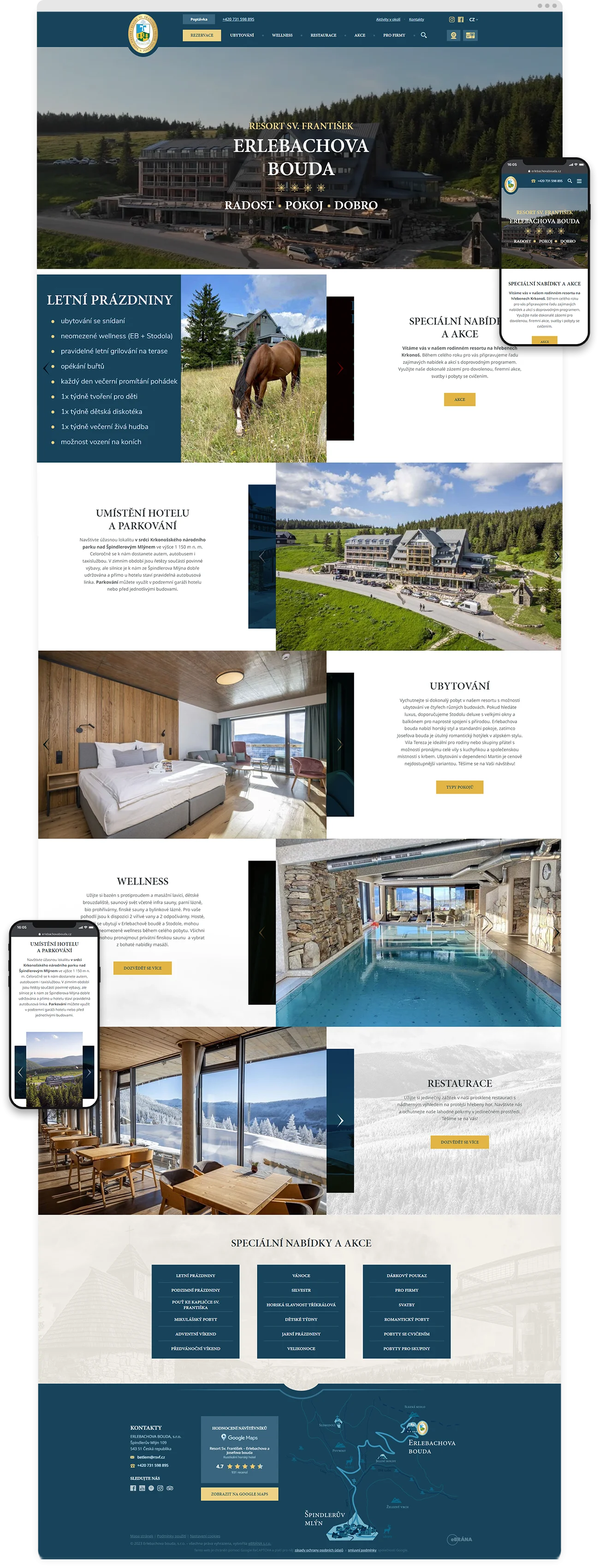 Homepage Erlebachova bouda