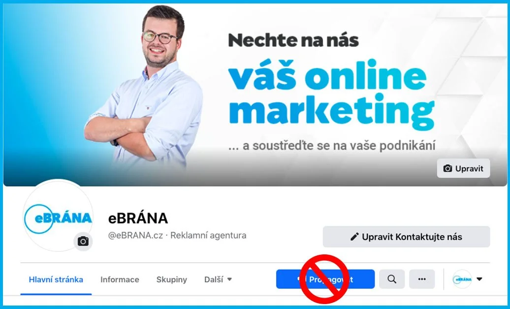 Jak na FB nepropagovat