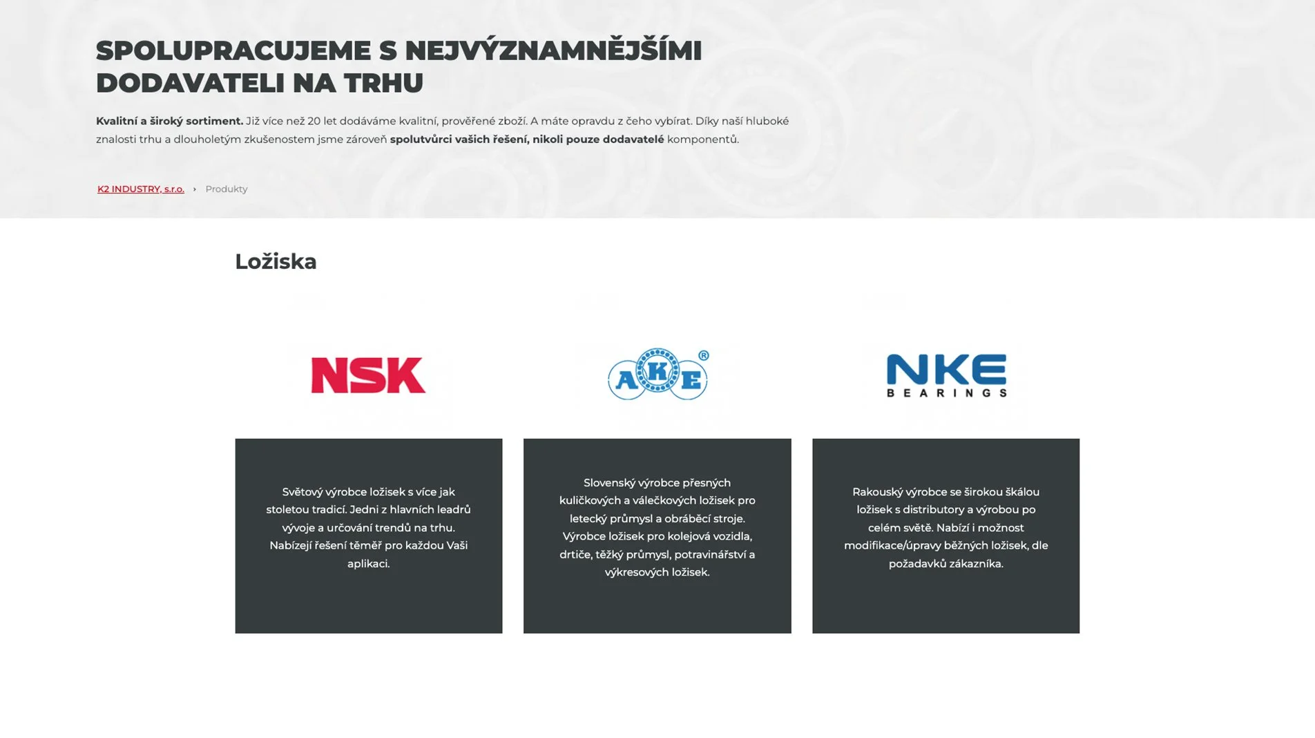 Sekce Spolupráce